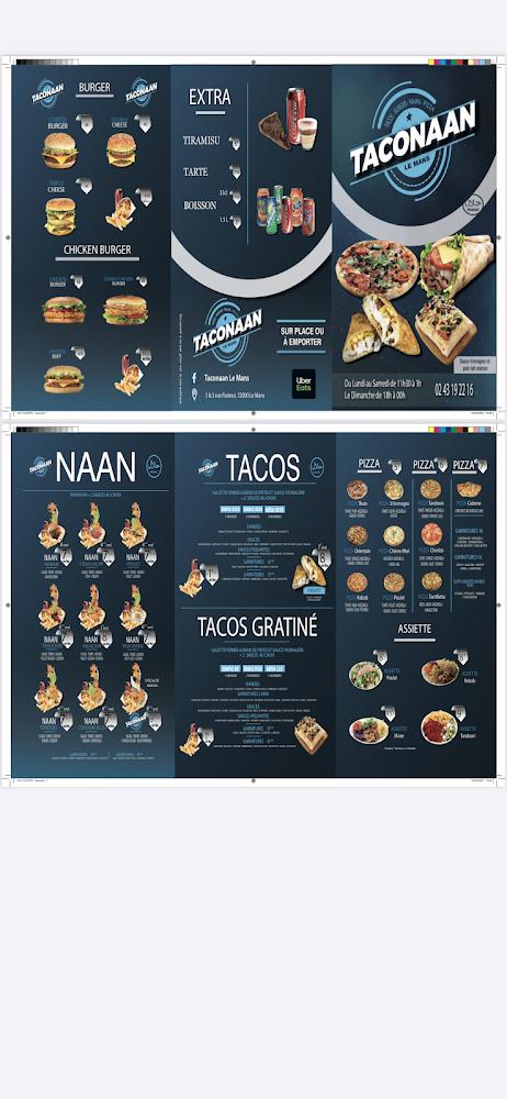 Taconnan le mans - Menu Image 4